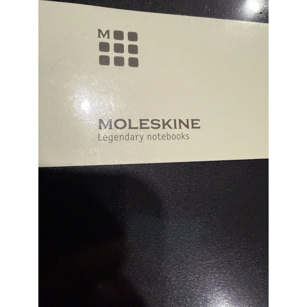 Moleskin Legendary Notebook 5×8.25 Ruled 96 Pages Black